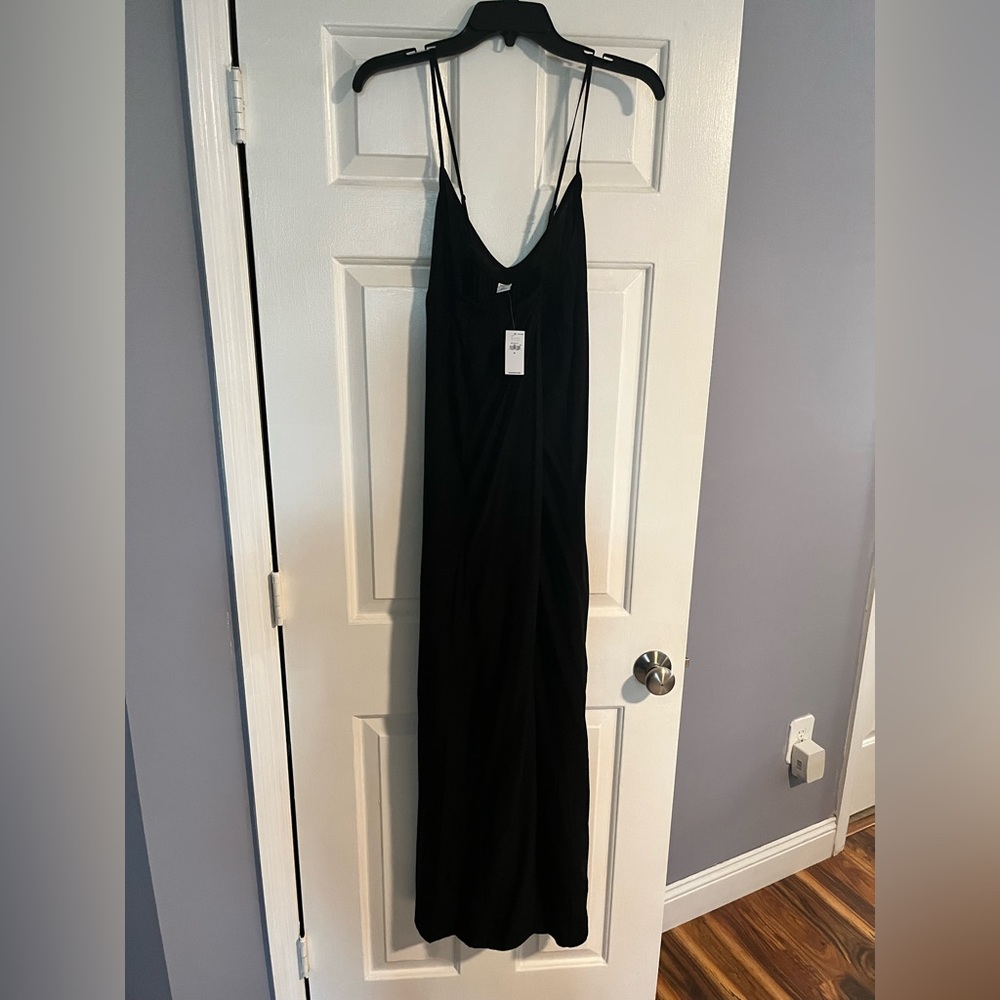Old Navy black maxi dress, size XL